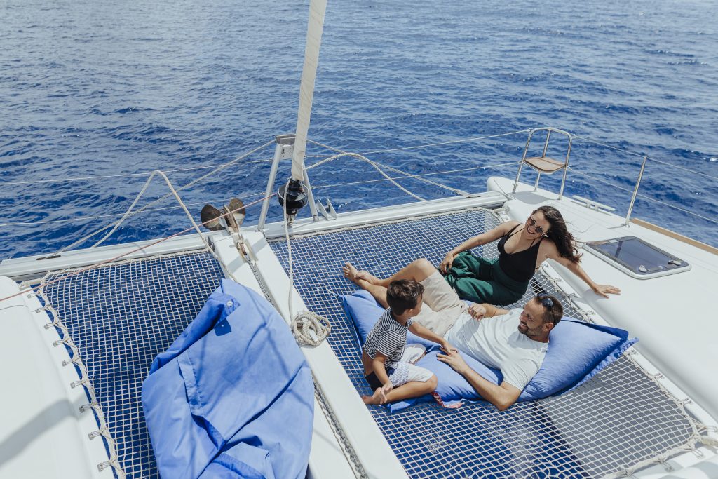 Lagoon 40 catamaran charter in Cozumel