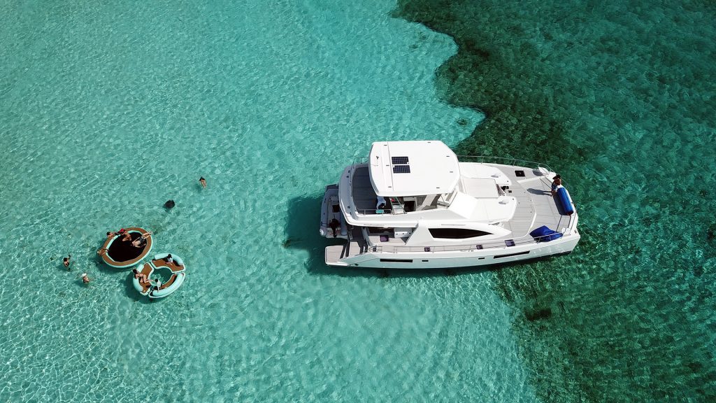 Leopard 51 power catamaran in Cozumel