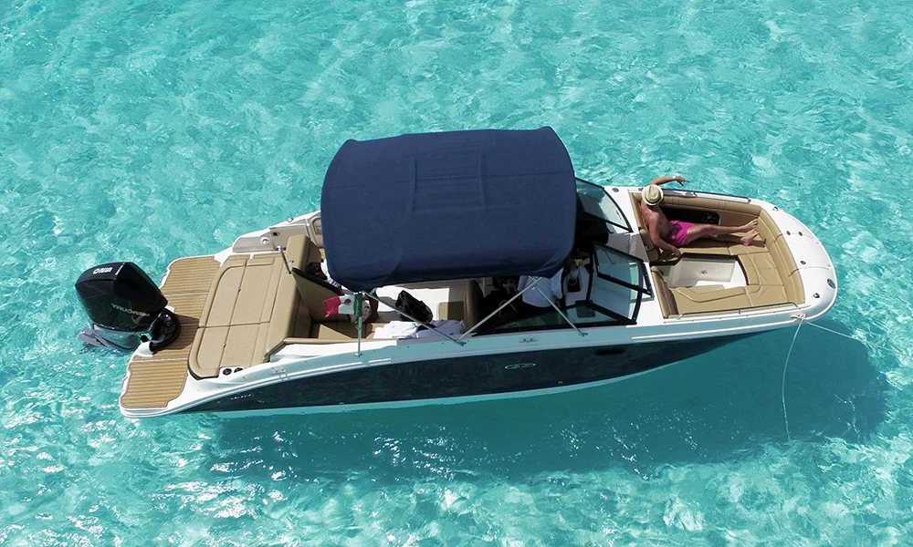 Sea Ray 27 private boat rental in Cozumel